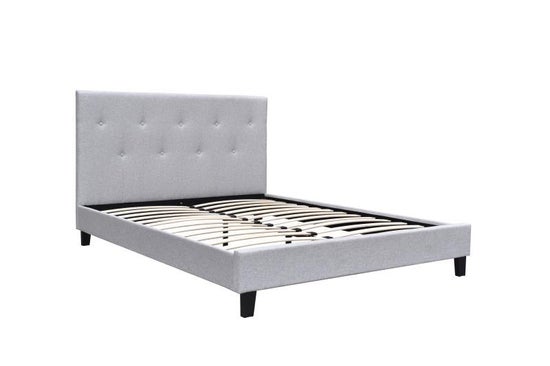 Modern Fabric Upholstered Platform Bed – Model SS8311
