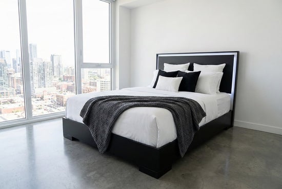 Paris Bedroom Collection – Led Headboard Matte Finish
