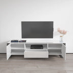 Vesta TV Stand White – Grey