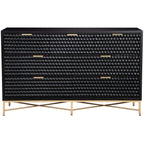 White Pearl 7-Drawer Dresser