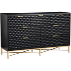 White Pearl 7-Drawer Dresser
