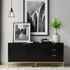 White Pearl TV Console